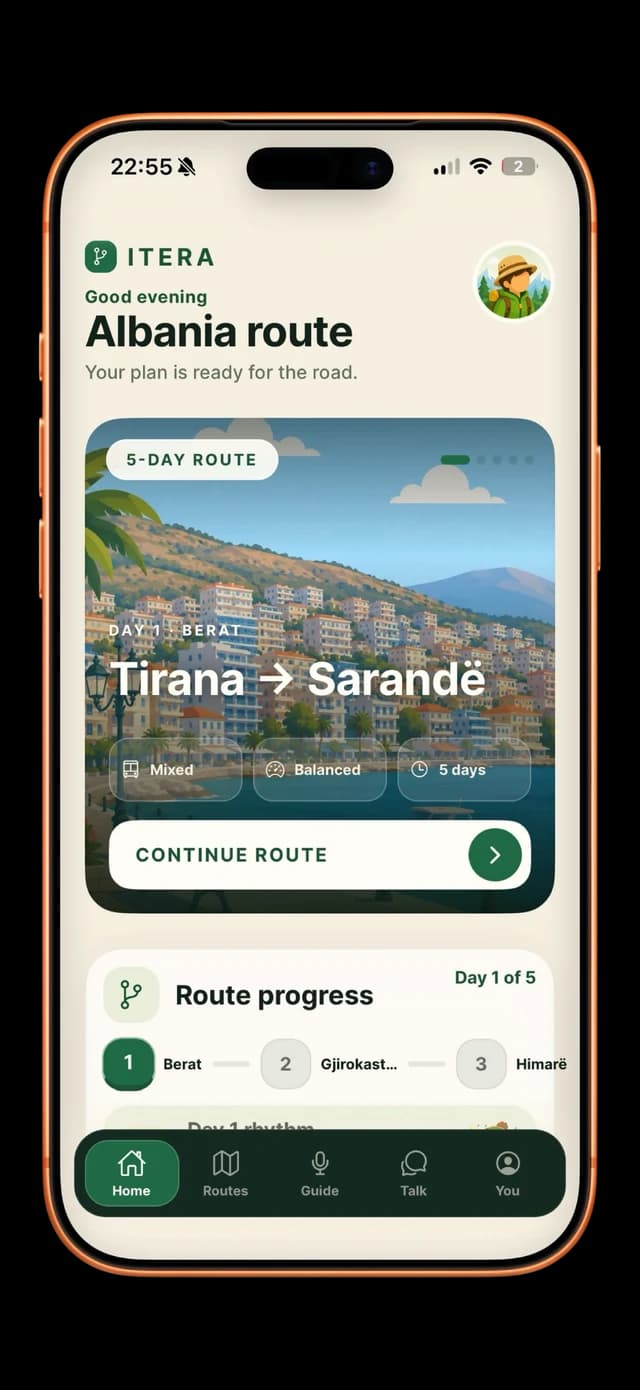 ITERA - route planner